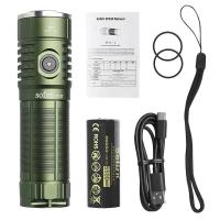 ราคา Sofirn SP33S USB C ชาร์จได้ XHP70 2ไฟฉาย LED ที่มีประสิทธิภาพ5000lm ไฟฉาย26650 (21171023631)