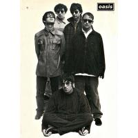 ราคา โปสเตอร์ วงดนตรี ร๊อค โอเอซิส Oasis โปสเตอร์วง A3 (20872873022)