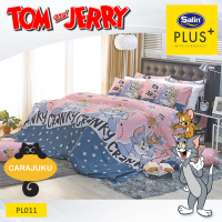 ราคา SATIN PLUS ชุดผ้าปูที่นอน ผ้านวม 6 ฟุต ทอมกับเจอร์รี่ Tom and Jerry ชุด 6 ชิ้น เลือกสินค้าที่ตัวเลือก ซาติน ผ้าปู ผ้าปูที่นอน ผ้าปูเตียง (8200957681)
