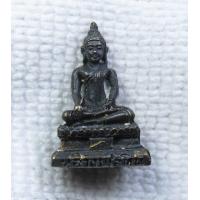 ราคา พระกริ่งเล็ก หลวงพ่อหิน วัดดาวดึงส์ จ สิงห์บุรี เนื้อทองเหลืองรมดำ (14033629781)