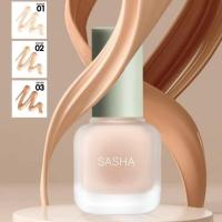 ราคา SASHA FLAWLESS FOUNDATION ซาช่า ฟลอเลส ฟาวน์เดชั่น ครีมรองพื้นปกปิดกันน้ำ (21249807687)