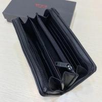 ราคา Ready Stock Tumi Alpha series 19277 blue men still splice full zipper money bag card bag folde (19822141967)