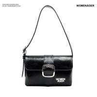 ราคา womenager Chloe Black leather กระเป๋าสะพายไหล่ (21081696468)