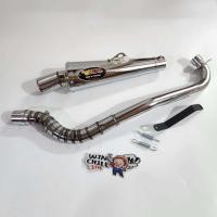 ราคา ZERN ท่อปลายกรวย สีเงิน ทรงโยชิ WAVE110i 2014 2020 ท่อZ ใช้ในสนามแข่งเท่านั้น ท่อปลายกรวยทรงZ คอ28 ออก26 ไส้แป๊บ ตะแกรง (20917736979)