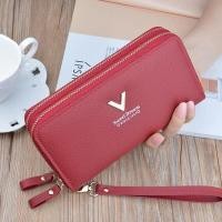 ราคา กระเป๋าสตางค์ใบยาว2ซิปโลโก้ V GC 001 (20994800823)
