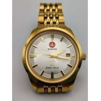 ราคา นาฬิกาวินเทจ นาฬิกา ราโด้ ม้าทอง หน้าขาว ครีม สวยๆเงาๆ ขนาด 38 mm ไม่รวมเม็ดมะยม ระบบ Automatic เรือนทองสวยๆ (16891702567)