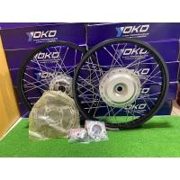 ราคา ล้อขอบ17โยโกพร้อมใส่pcxปี2018 2020 พร้อมบูทจาน ดุมคลิก125iแท้หน้าหลัง ไม่มียาง (9138237808)