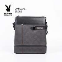 ราคา Playboy กระเป๋าสะพายข้างผู้ชาย ลิขสิทธิ์แท้รุ่น ST B234PBM253 ดีไซน์ทรงแมสเซนเจอร์ PVC แต่งอะไหล่ลายเส้น มี 2 สี สีดำและสีน้ำเงิน (21067021386)