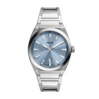 ราคา มีคูปองลดเพิ่ม12 Fossil นาฬิกาผู้ชาย Analog ขนาดหน้าปัด 42MM รุ่น FS5986 Everett สีเงิน (20872320162)