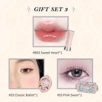 ราคา Flower Knows Christmas Gift Set include Lipstick Blush Eye Shadow (20880099127)