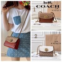 ราคา Coach Small Crossbodyกระเป๋าสะพายไหล่หญิงChainสายคล้องไหล่แฟชั่นสบายๆ30592 (8889355676)