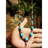 ราคา ลูกปัดหินสีโบราณ สร้อยคอหินหลากสี24 สร้อยคอยาวสวมหัวได้พร้อมส่งครับ (12414302867)