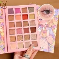 ราคา ของแท้ 100 พาเลทอายแชโดว์ 24สี เกาหลี เนื้อดินน้ำมัน เนื้อใยไหม ประกายชิมเมอร์ Eyeshadow palette 24color สีสวยยยมาก (21229698102)
