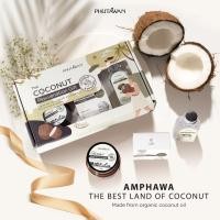 ราคา ภูตะวัน ไทย โคโคนัท รีจูวีเนชั่น กิฟต์ ชุดบำรุงผิวมะพร้าวจากภูตะวัน กิ๊ฟเซ็ตสุดคุ้ม (20851572657)