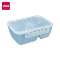 ราคา Deli กล่องข้าวเข้าไมโครเวฟได้ กล่องอาหารกลางวัน 3 ช่อง กล่องข้าว เข้าไมโครเวฟได้ ฝาล็อคปิดแน่น Lunch Box (20774016355)