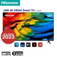 ราคา ผ่อนชำระ 0 Hisense UHD 4K VIDAA Smart TV รุ่น 55E6K ขนาด 55 นิ้ว NEW 2023 (20809560334)