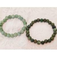 ราคา สร้อยข้อมือหยกแท้จากพม่า100 สีเขียวเม็ดเล็กเม็ดใหญ่ (16418037159)
