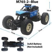 ราคา Paisible Rock Crawler 4WD ทางวิบาก Mobil RC รีโมทคอนโทรลของเล่น Machine วิทยุควบคุม4X4รถของเล่นสำหรับ boys Gilrs 5514 (21170704554)