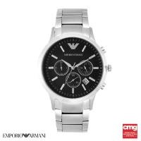 ราคา มีคูปองลด30 Emporio Armani นาฬิกาข้อมือผู้ชาย Analog ขนาดหน้าปัด 43MM รุ่น AR2434 RENATO สีเงิน (20864254209)