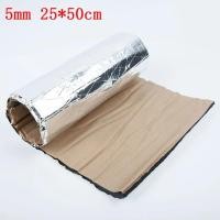 ราคา แผ่นกันเสียงรถยนต์แผ่นโฟมกันเสียงผ้าฝ้ายกันความร้อนฝากระโปรงหน้าประตูขนาด25x50ซม 10มม (21170658507)