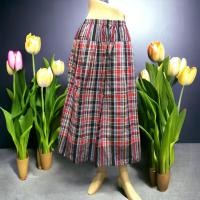 ราคา กระโปรงผ้าขาวม้า สวยงาม ผ้านิ่ม ใส่สบาย ลำลอง คละสี คละลาย (20529607290)