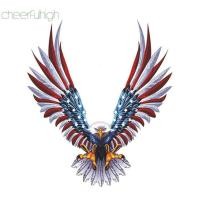 ราคา cheerfulhigh สติ๊กเกอร์นกอินทรี สติ๊กเกอร์ติดรถยนต์ สติ๊กเกอร์แต่งรถ ขนาด15 17cm (722458331)