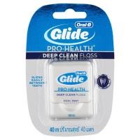 ราคา ไหมขัดฟัน ออรัลบี Oral B Glide Pro Health Deep Clean Floss 40 เมตร (10380296709)
