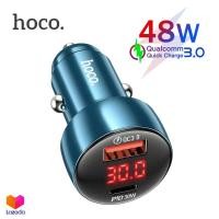 ราคา Hoco Z50 ที่ชาร์จในรถ 48W ฟาสชาร์จ PD3 0 30W QC3 0 18W PPS AFC FCP SCP ใช้งานได้ทั้ง มอเตอร์ไซต์ และรถยนต์ ทุกรุ่น 12 24V Leader dual port car charger with digital display (19282594215)
