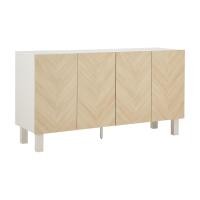 ราคา INDEX LIVING MALL ตู้ไซด์บอร์ด รุ่นวีนัส ขนาด 140 ซม สีขาว ธรรมชาติ (20812387609)