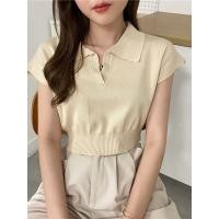 ราคา เสื้อครอป ผ้าไหมพรม ครอปท็อปทรงคอปก ปาด้า น่ารักมาก ทรงแขนค้างคาวเบาๆ ทรงเป๊ะ ค้างคาว C101A (20464990926)