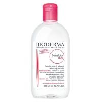 ราคา Bioderma H2Oไบโอเดอม่าคลีนซิ่ง ล้าง เช็ดเครื่องสำอาง สำหรับผิวแพ้ง่าย ผิวผสม ผิวมัน ผิวแห้ง ขนาด 500 ml (21190867187)