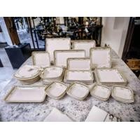 ราคา ซุปเปอร์แวร์ ชุดจานชามเมลามีน38ชิ้น ทรงสี่เหลี่ยม ลายการ์เด้นฮิล (20410791299)