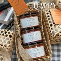 ราคา ของขวัญปีใหม่ กระเช้าปีใหม่ กระเช้าน้ำพริกเพื่อสุขภาพ เฉพาะเทศกาล SET 01 จำนวน 3 กระปุก (21064074809)