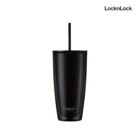 ราคา LocknLock แก้วพลาสติก 2 ชั้นพร้อมหลอด Double Wall Cold Cup รุ่น HAP507 (21004926679)