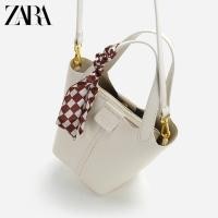 ราคา bag stories พร้อมส่งในไทย ฟรี ใบเล็ก กระเป๋าแฟชั่นเกาหลี Zara มินิขาว พร้อมใบเล็ก แถมฟรี โบว์สำหรับผูกคาดความเก๋ ขนาด 12x12x17 cm หนังเกรดคุณภาพดี (18543798525)