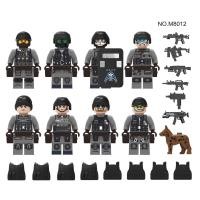 ราคา เลโก้ทหารตำรวจหน่วยรบพิเศษ ชุด12ตัว พร้อมอาวุษเสื้อเกราะ lego SWAT (20772618287)