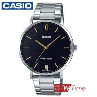 ราคา CASIO Standard นาฬิกาข้อมือผู้ชาย สายสแตนเลส รุ่น MTP VT01D (512658064)