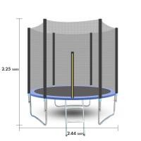 ราคา กทม 3 5 วัน ส่ง Dbetter Trampoline แทรมโพลีน ขนาด 6 ฟุต สปริงบอร์ด ของเล่นเด็ก 6FT 183cm สปริงบอร์ด แทรมโพรีนเด็ก เสียงเงียบ (21165836812)