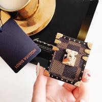 ราคา Hot sale Tide brand Cortex earphone Case for apple Airpods 1 2 3 pro Bluetooth Headset Set Charging Box old flower Leather Airpods pro Earphone Cover Headset case (1585904130)