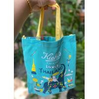 ราคา Kiehl s กระเป๋าผ้าลายสวย ทันสมัย ดูหรูหรา แข็งแรง ทนทาน ใช้งานง่าย (18292572780)