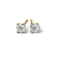 ราคา Jubilee Diamond ต่างหูเพชร Mini Diamond Stud Earrings เพชรแท้ (20865323367)