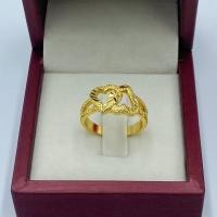 ราคา แหวนทองคู่รัก น้ำหนัก2สลึง ทองชุบ ทองปลอม ทองโคลนนิ่ง แหวนทองปลอม N448 แหวนเคลือบทอง (21049987898)