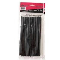 ราคา กาวแท่ง สีใส สีดำ ขนาด 7x150มม แท่งเล็ก กาวแท่ง ไฟฟ้า กาวร้อน ไส้ปืนกาวปืนกาวไฟฟ้า ปืนกาวไฟฟ้า ปืนกาว ANYBOND ใส ดำ แพคถุง 12แท่ง (20879478127)