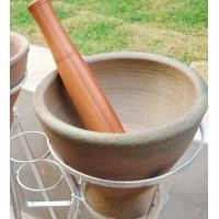 ราคา ครกส้มตำ ขนาด 12 นิ้ว พร้อมสากไม้ สวย แข็งแรง ถูกใจแน่นอน พร้อมส่ง มีของพร้อมส่งจ้า ครกใช้ตำอาหารร้านค้า (8215448140)