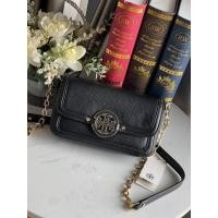 ราคา Tory Burch mini Amanda Leather crossbody bag กระเป๋าสะพายทรงครอสบอดี้ (16892580301)