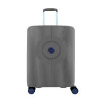 ราคา bbag shop CAGGIONI กระเป๋าเดินทาง รุ่นโคโร๊ะ Koro C22111 สีเทา แชมเปญ 20นิ้ว 24นิ้ว 28นิ้ว วัสดุโพลีพร็อพไพลีน PP มีช่องซิปขยาย 4 ล้อ หมุนได้ 360 องศา รหัสล๊อค TSA กระเป๋าเดินทางล้อลาก คาจีโอนี่ (1744