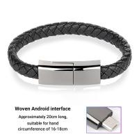 ราคา 5A สายชาร์จเร็ว สายชาร์จ สายรัดข้อมือหนัง แบบพกพา สายชาร์จข้อมูล Apple Type C Android (20517904261)