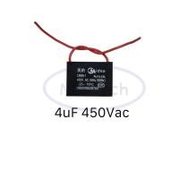 ราคา คาปาซิเตอร์ Capacitor พัดลม 450Vac ตัวเก็บประจุไฟฟ้า 4uf 5uf 6uf 450V CBB61 จำนวน 1 ตัว (20662068870)