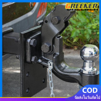ราคา Greener ปากนกแก้วตุ้มลากเรือลากรถพ่วงสำหรับติดกันชนเหล็กออฟโรด Hook with Hitch Ball ปากนกแก้วธรรมดา สลักล๊อกตัวยู (20352150616)