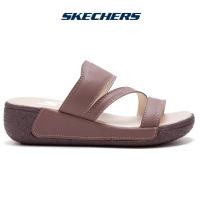 ราคา Skechers สเก็ตเชอร์ส รองเท้า ผู้หญิง Sandals Cali Shoes รองเท้าแตะหนังผู้หญิง Women ส้นเตารีดขนาดเล็ก 3N01 TPE (18423809107)